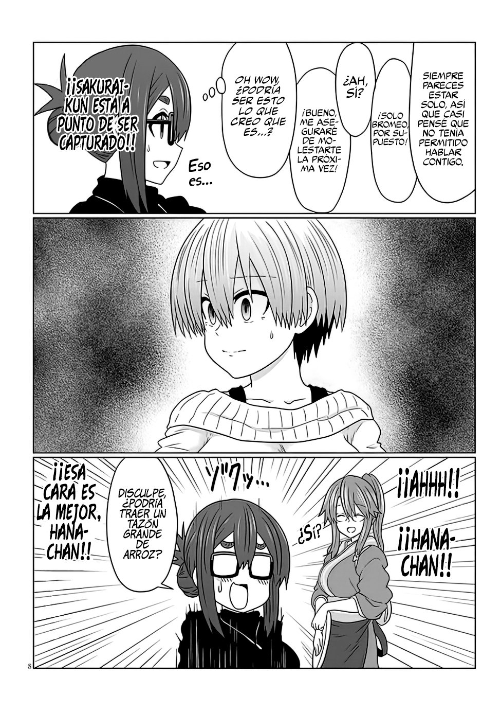 Uzaki-chan wa Asobitai! Capitulo 78 página 10