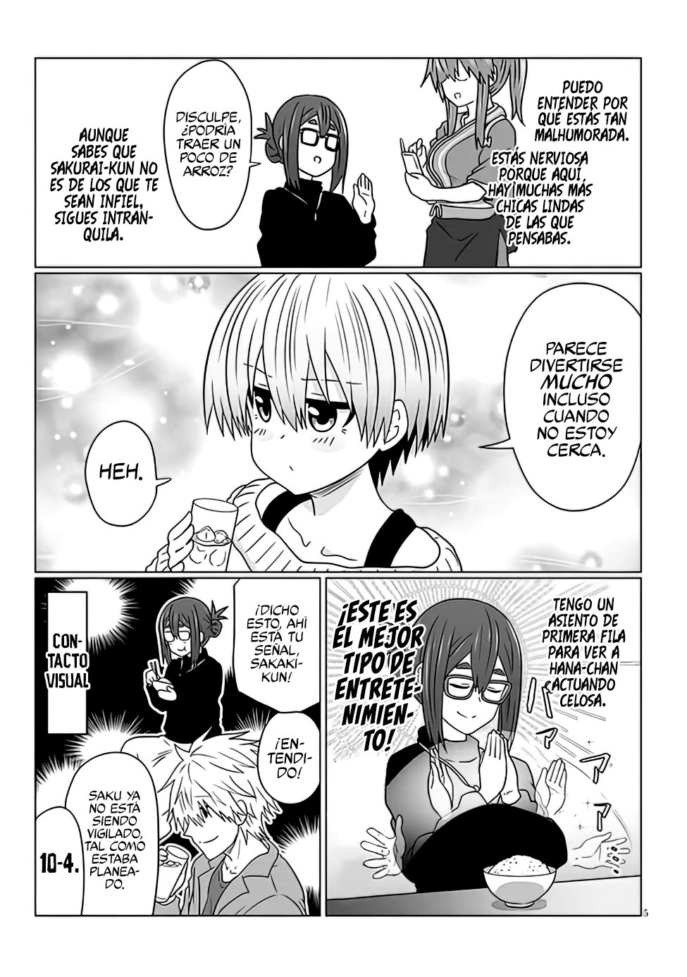 Uzaki-chan wa Asobitai! Capitulo 78 página 7