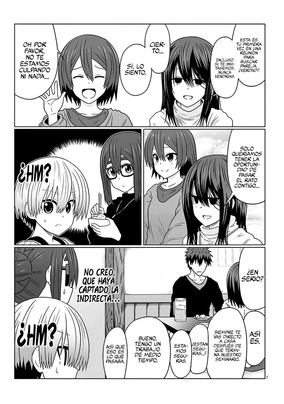 Uzaki-chan wa Asobitai! Capitulo 78 página 9