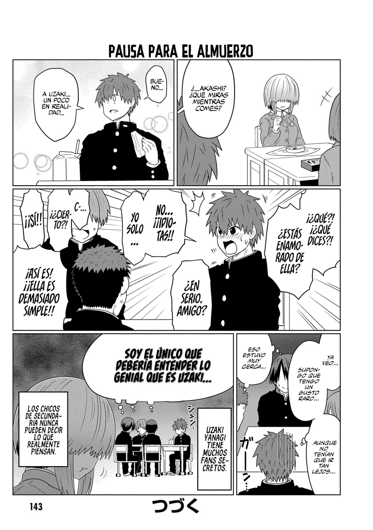 Uzaki-chan wa Asobitai! Capitulo 79.5 página 14