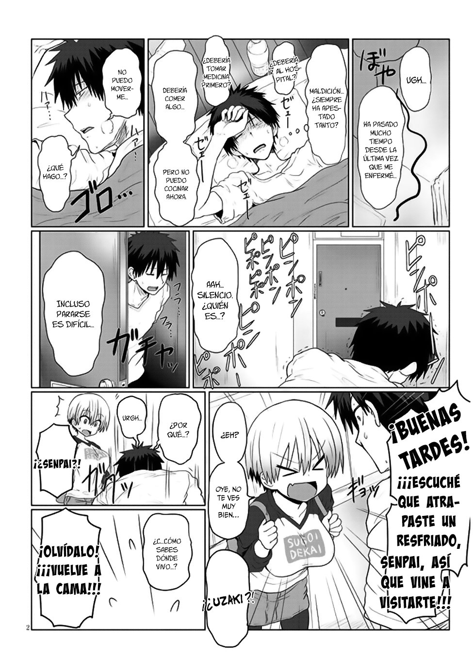Uzaki-chan wa Asobitai! Capitulo 8 página 3