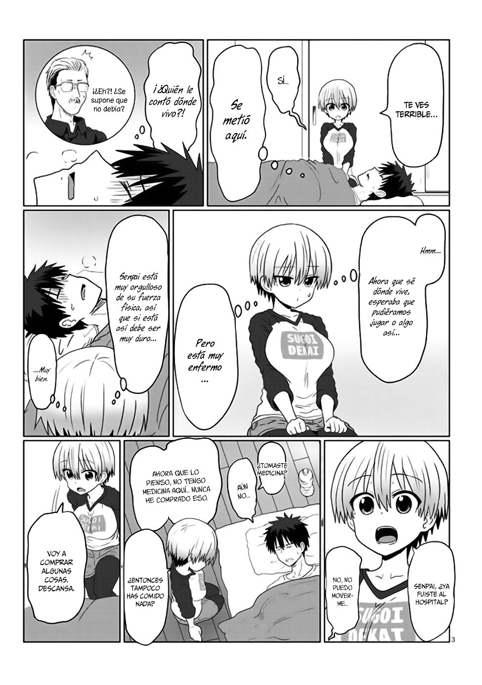 Uzaki-chan wa Asobitai! Capitulo 8 página 4