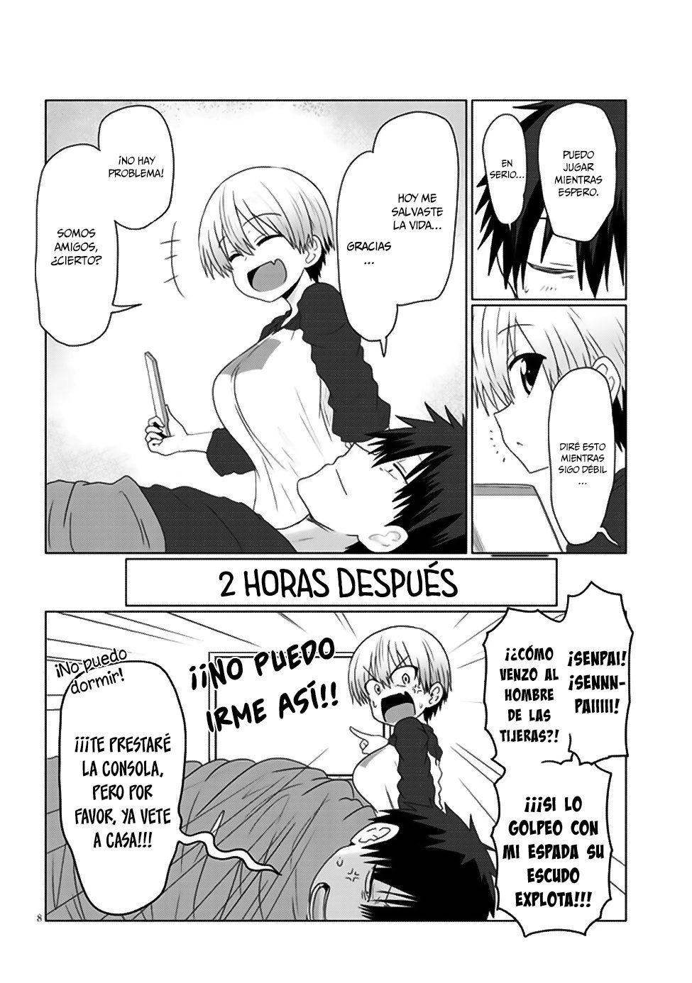 Uzaki-chan wa Asobitai! Capitulo 8 página 9