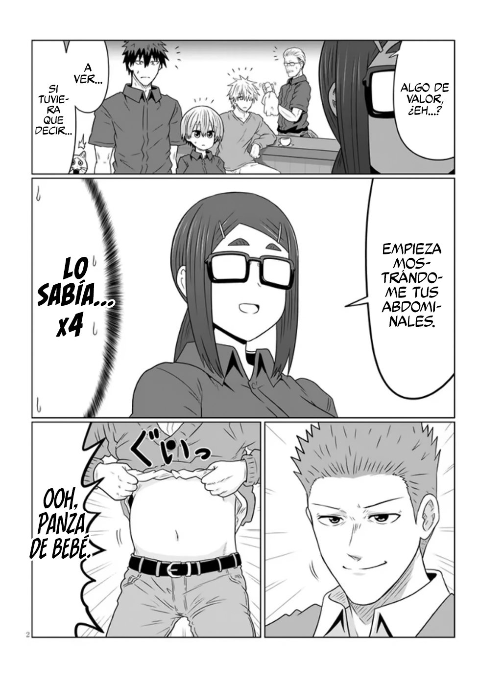 Uzaki-chan wa Asobitai! Capitulo 80.2 página 4