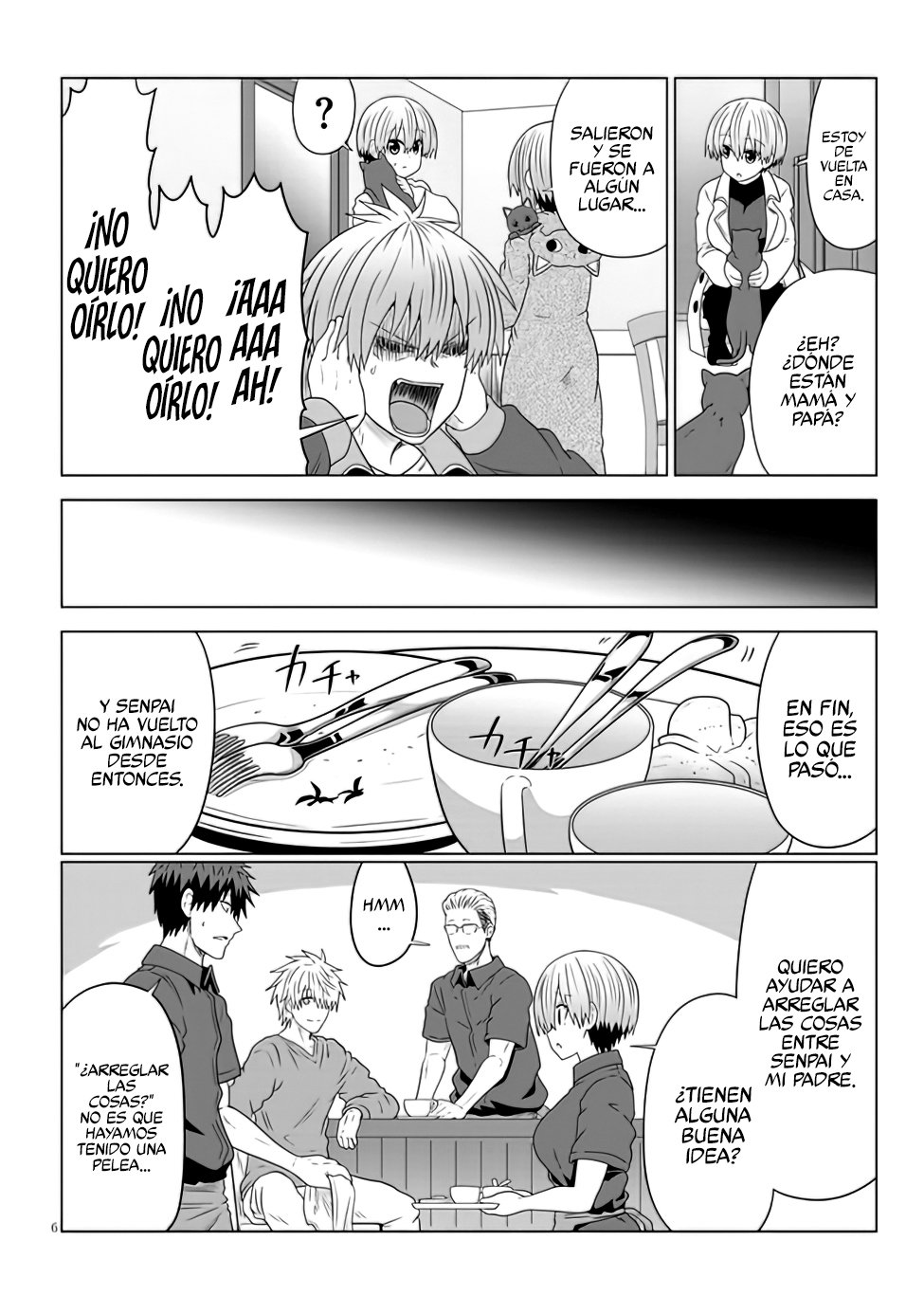 Uzaki-chan wa Asobitai! Capitulo 80 página 8