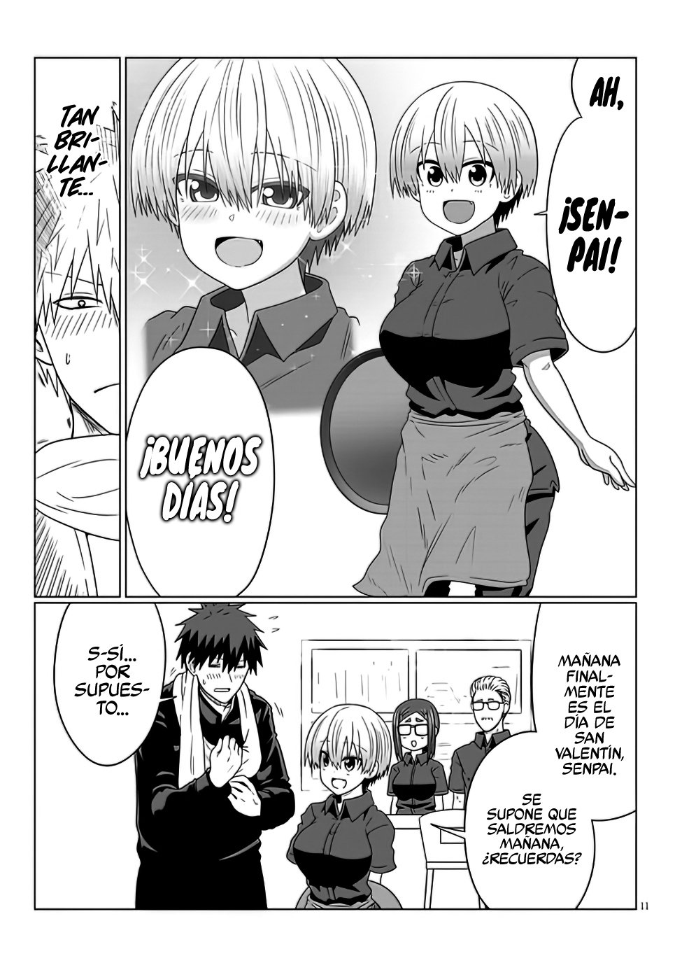 Uzaki-chan wa Asobitai! Capitulo 85 página 13