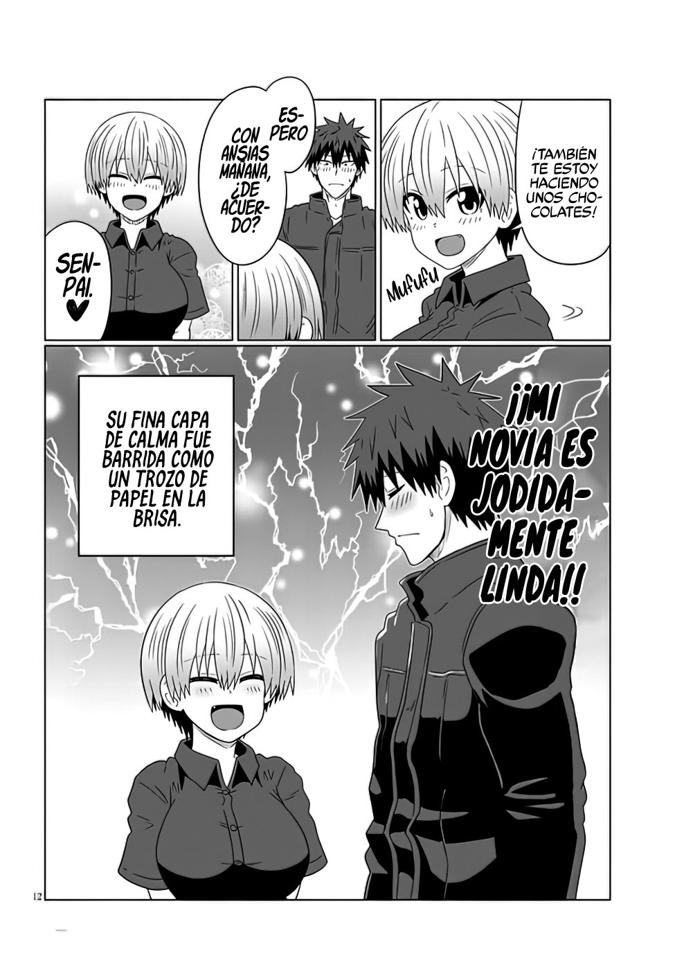 Uzaki-chan wa Asobitai! Capitulo 85 página 14