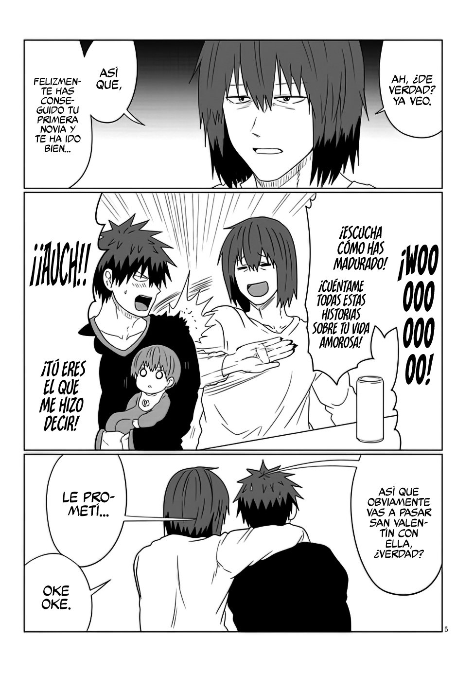 Uzaki-chan wa Asobitai! Capitulo 85 página 7