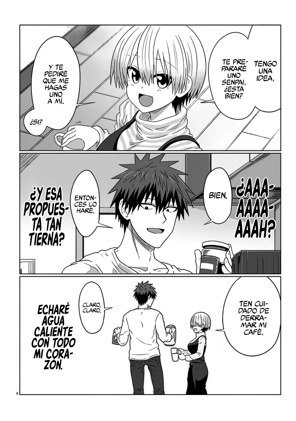 Uzaki-chan wa Asobitai! Capitulo 86 página 10