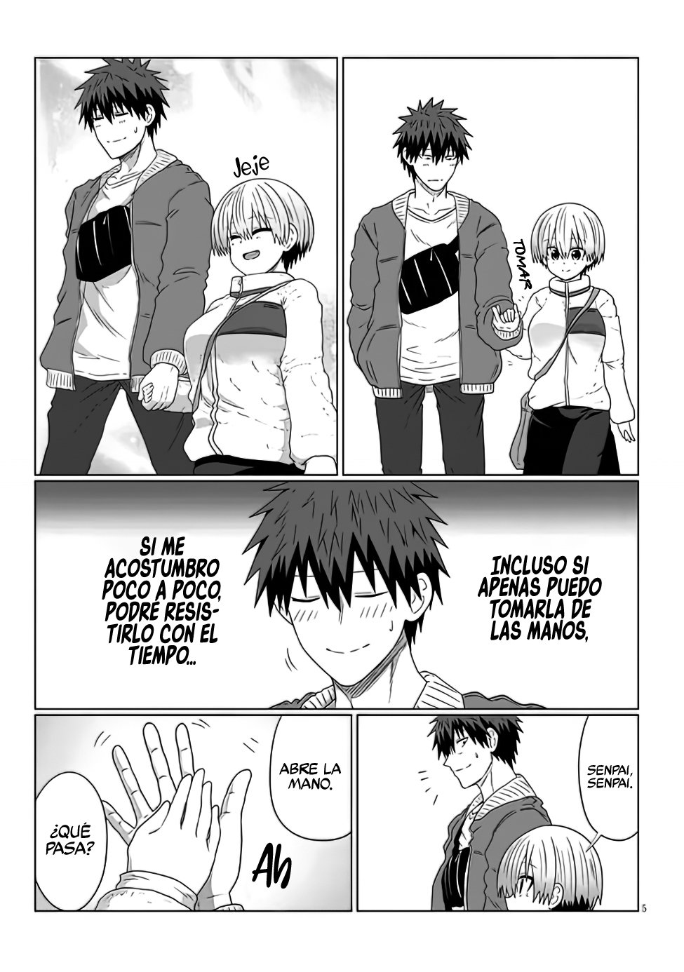 Uzaki-chan wa Asobitai! Capitulo 86 página 7