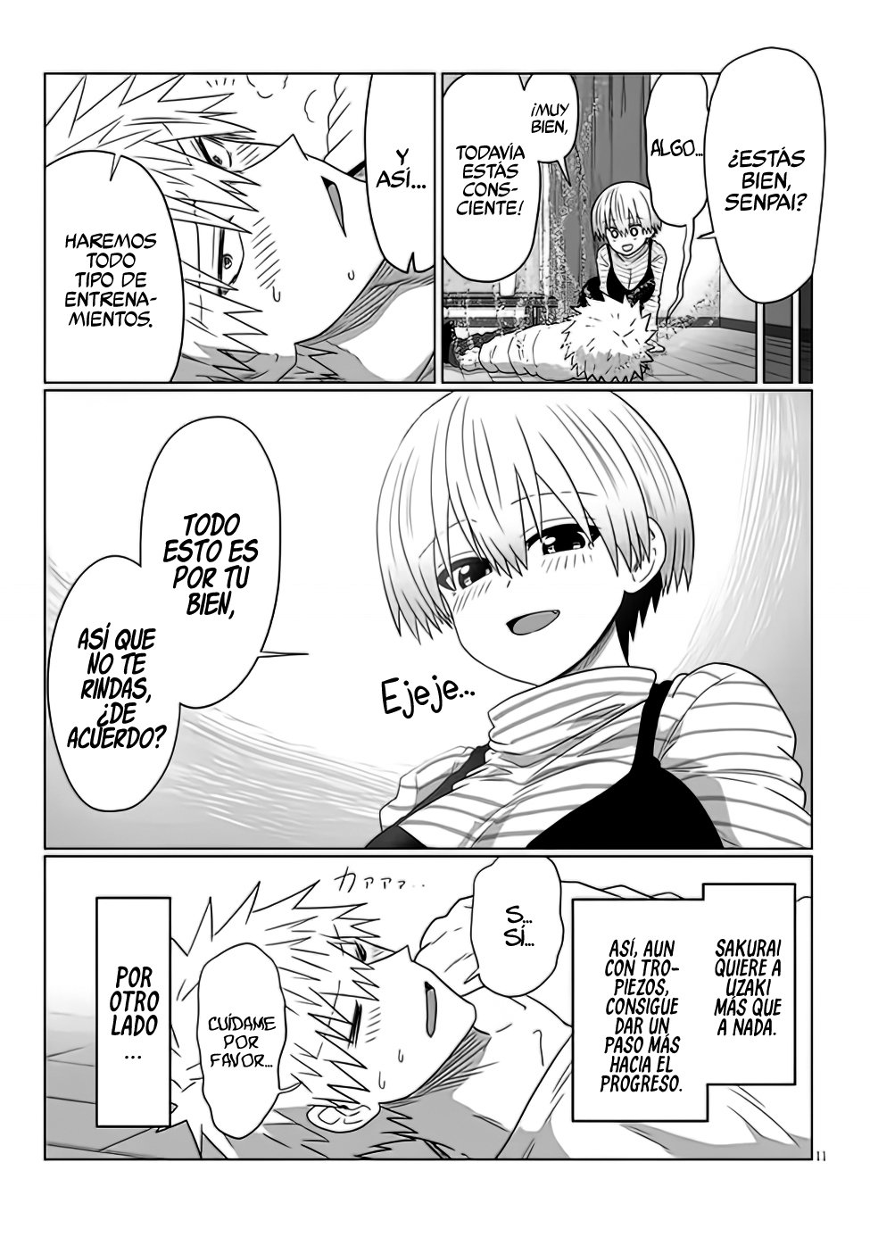 Uzaki-chan wa Asobitai! Capitulo 87 página 13