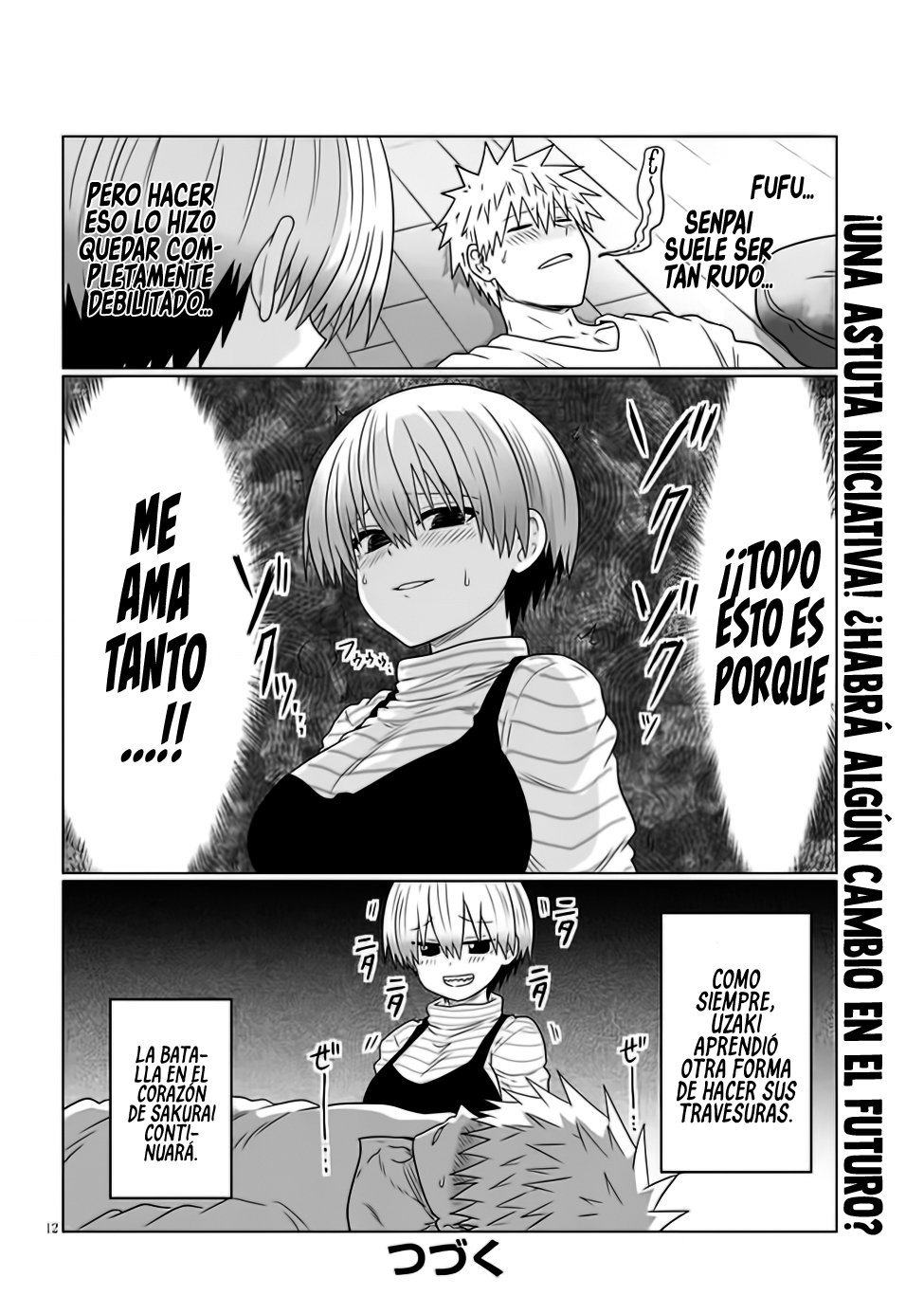 Uzaki-chan wa Asobitai! Capitulo 87 página 14