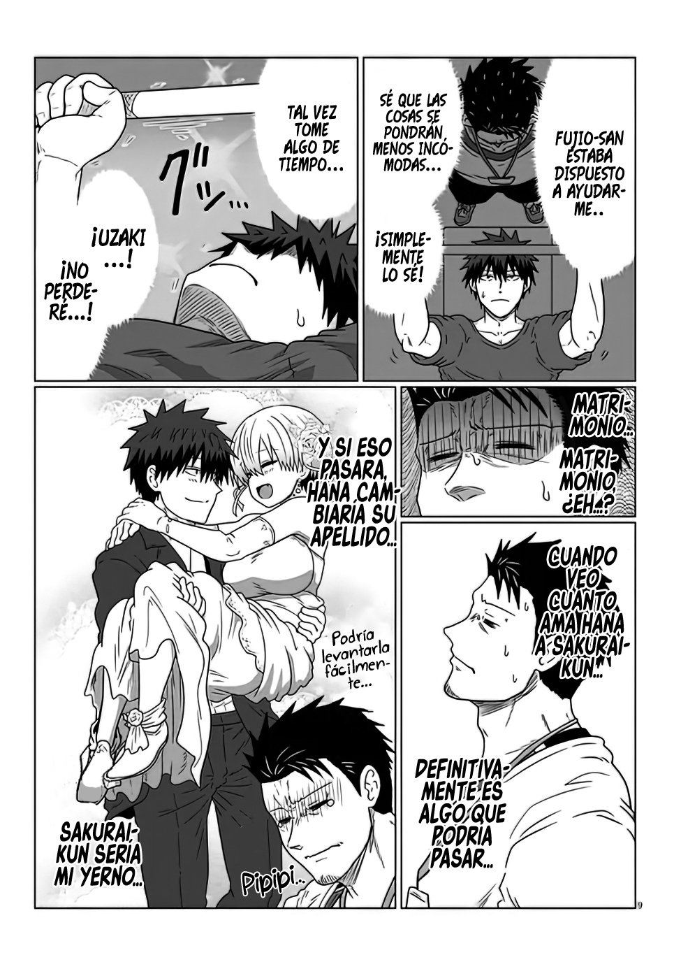 Uzaki-chan wa Asobitai! Capitulo 89 página 11