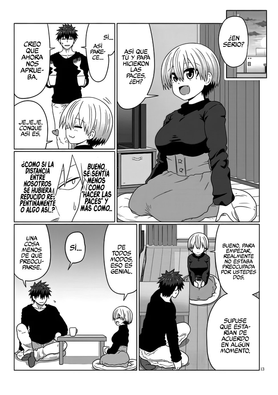 Uzaki-chan wa Asobitai! Capitulo 89 página 15