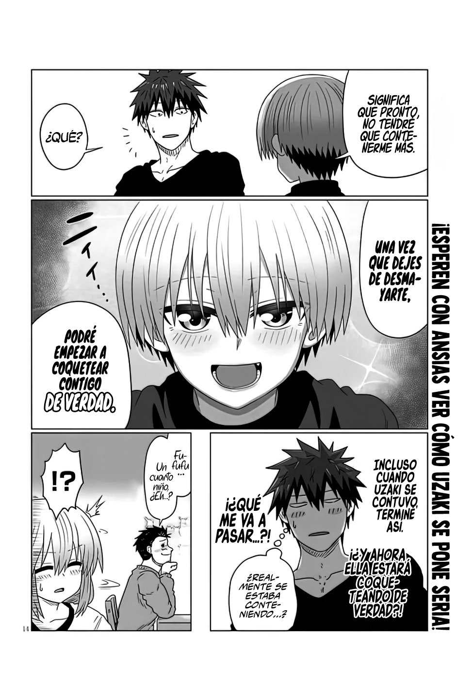 Uzaki-chan wa Asobitai! Capitulo 89 página 16