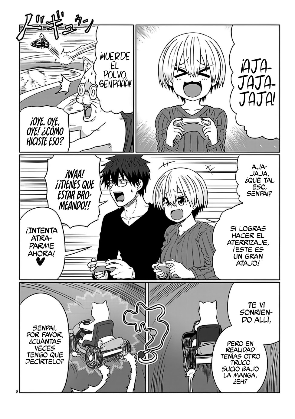 Uzaki-chan wa Asobitai! Capitulo 90 página 10