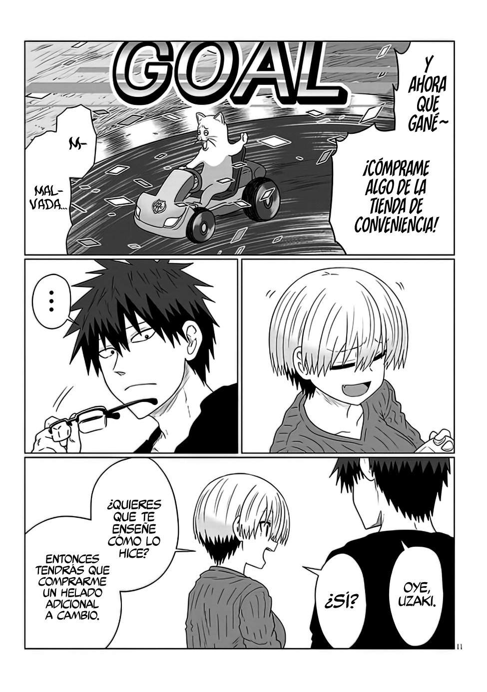 Uzaki-chan wa Asobitai! Capitulo 90 página 13