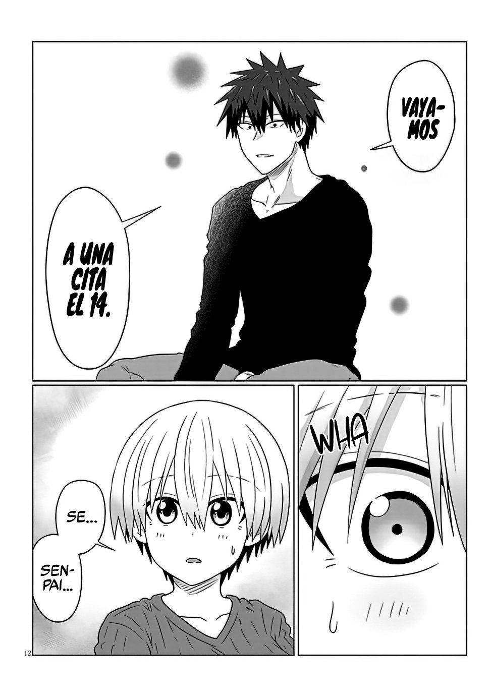 Uzaki-chan wa Asobitai! Capitulo 90 página 14