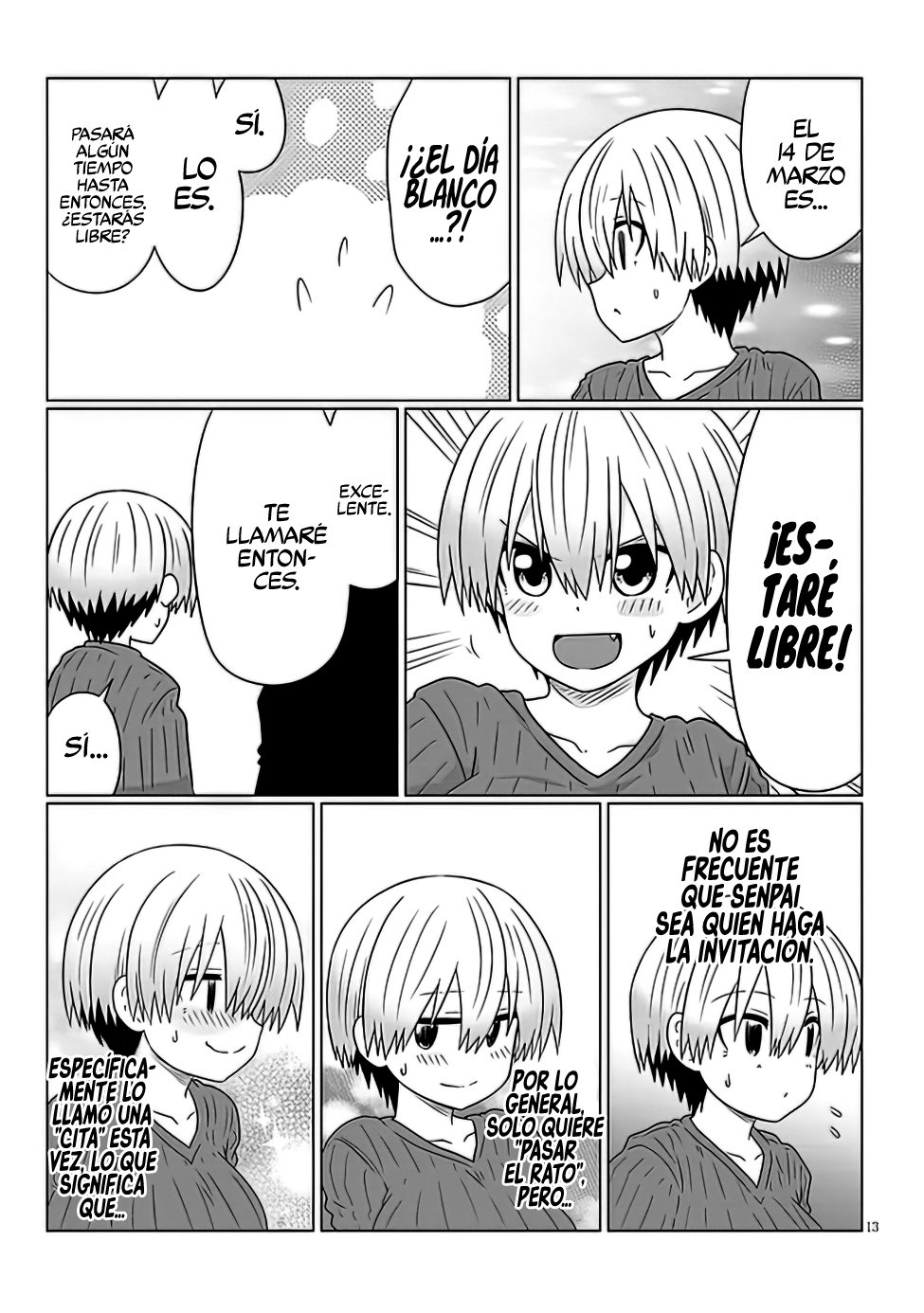 Uzaki-chan wa Asobitai! Capitulo 90 página 15