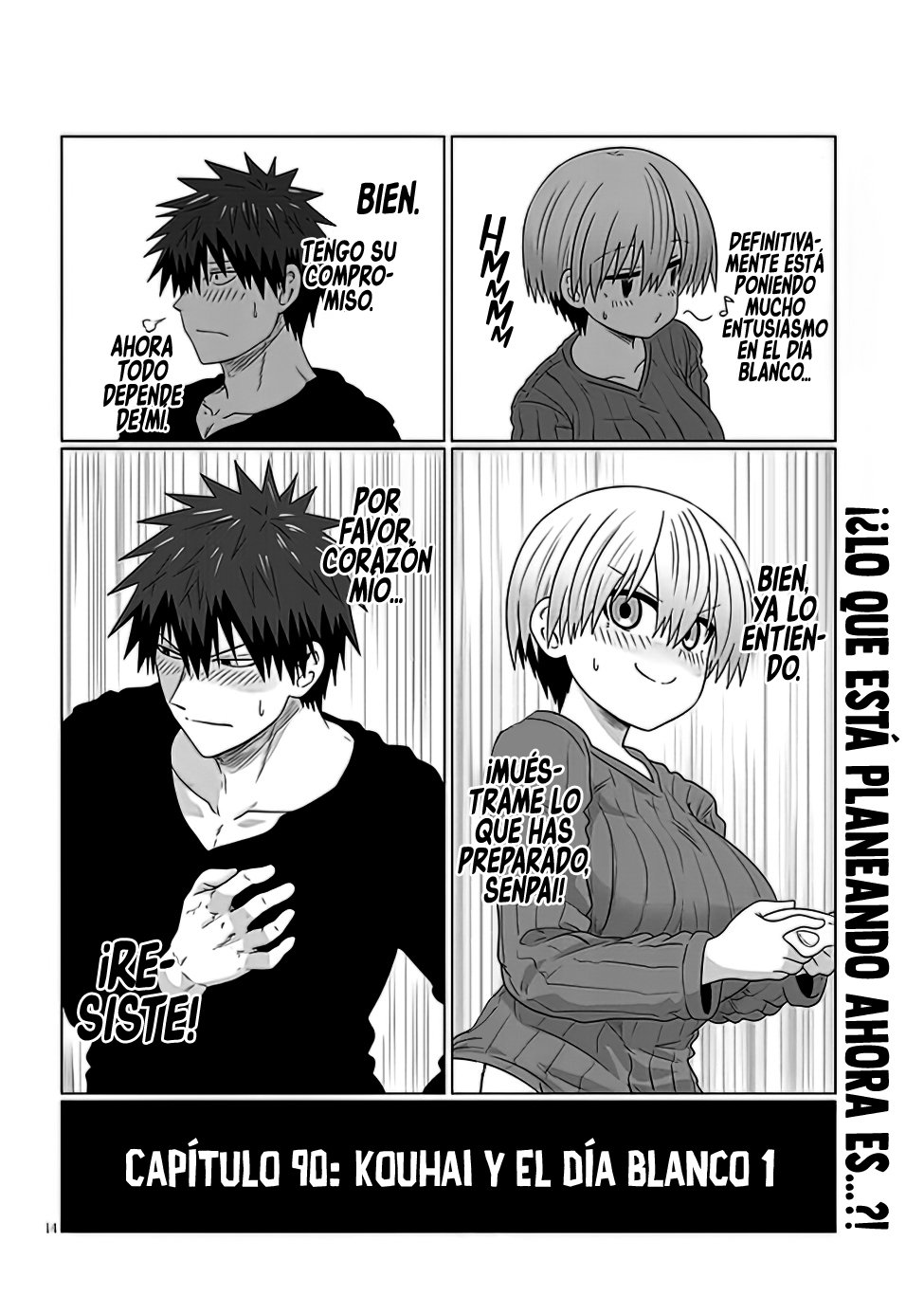 Uzaki-chan wa Asobitai! Capitulo 90 página 16
