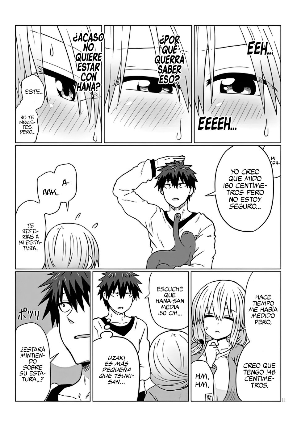 Uzaki-chan wa Asobitai! Capitulo 91.2 página 6
