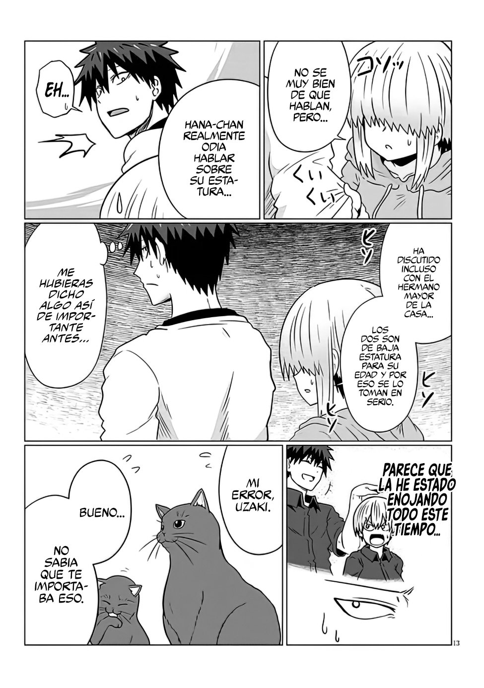 Uzaki-chan wa Asobitai! Capitulo 91.2 página 8
