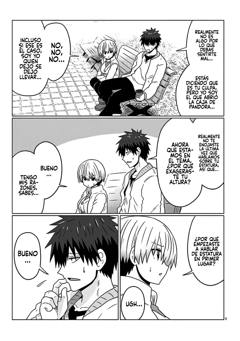 Uzaki-chan wa Asobitai! Capitulo 92 página 11