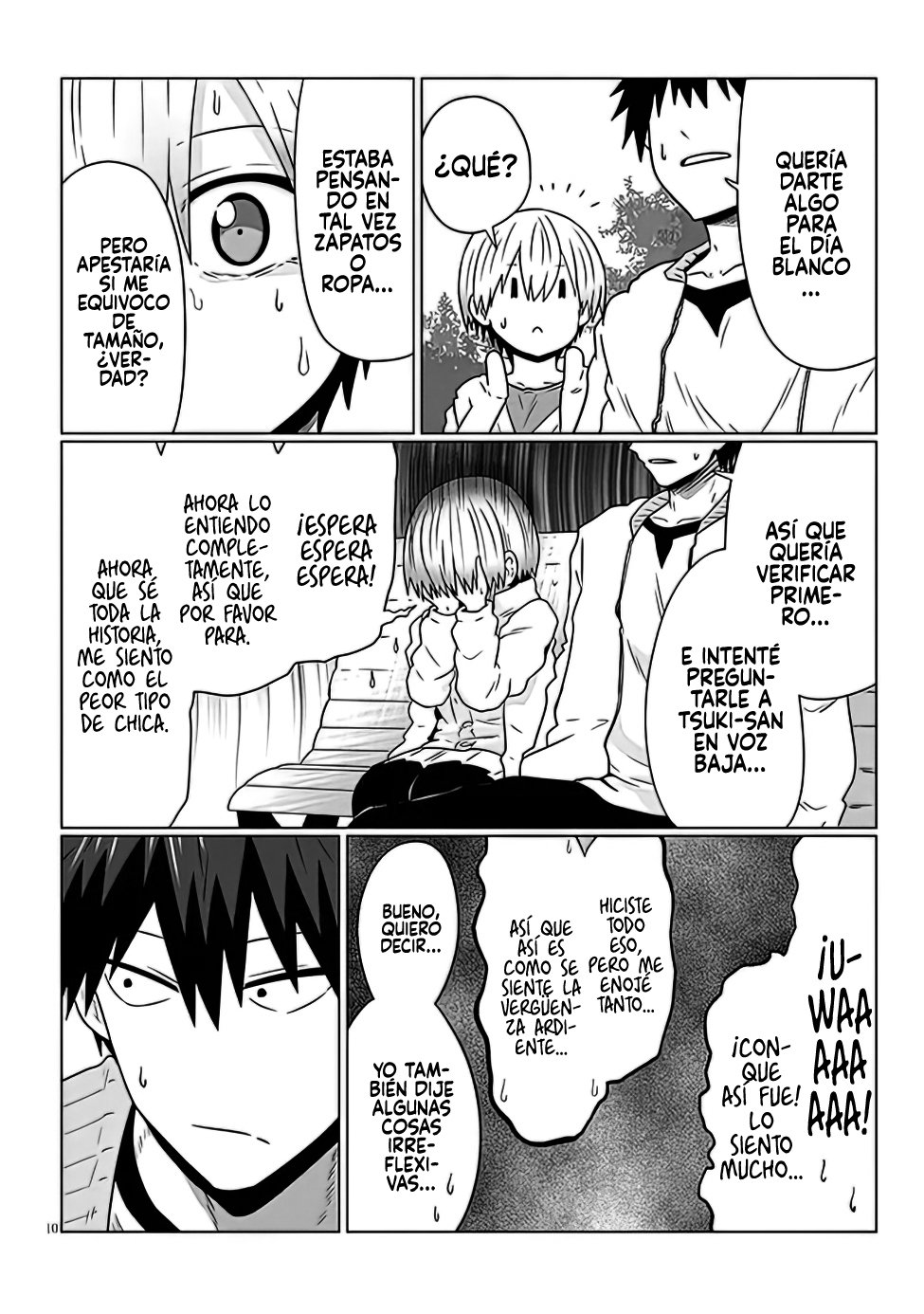 Uzaki-chan wa Asobitai! Capitulo 92 página 12