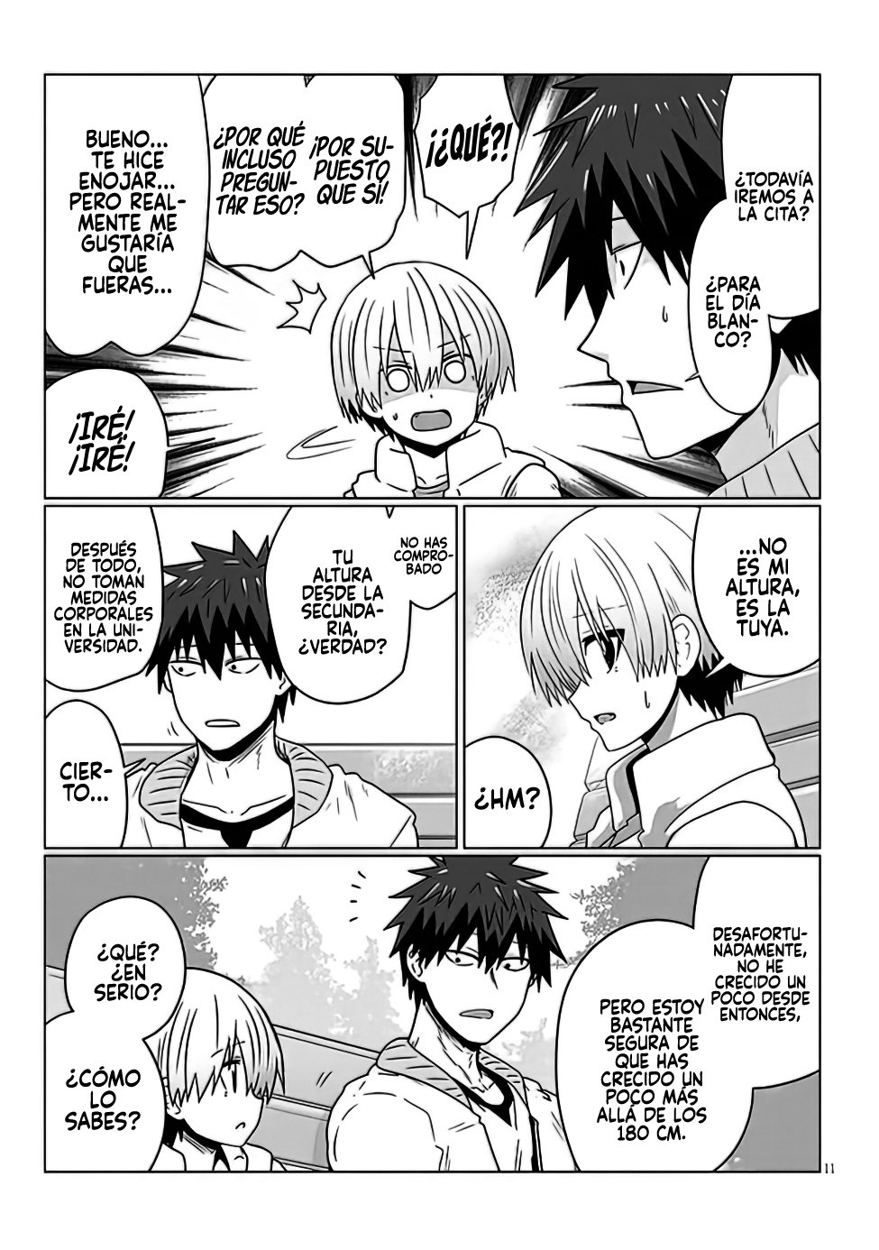Uzaki-chan wa Asobitai! Capitulo 92 página 13