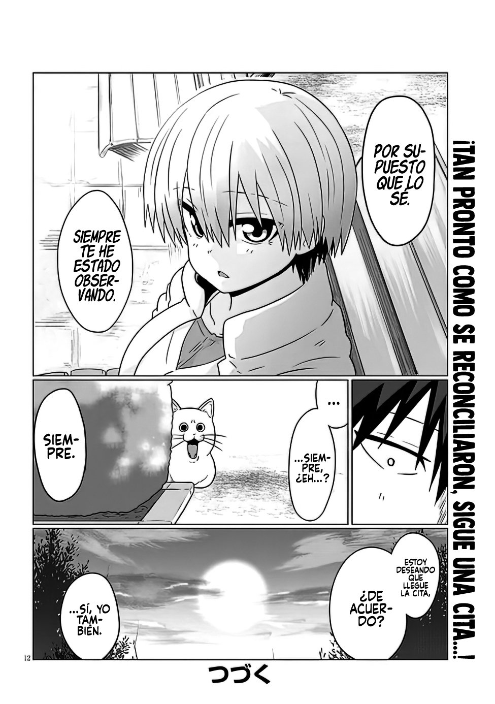 Uzaki-chan wa Asobitai! Capitulo 92 página 14