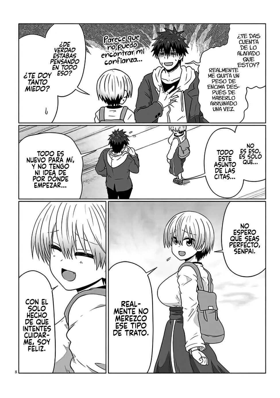 Uzaki-chan wa Asobitai! Capitulo 93 página 10