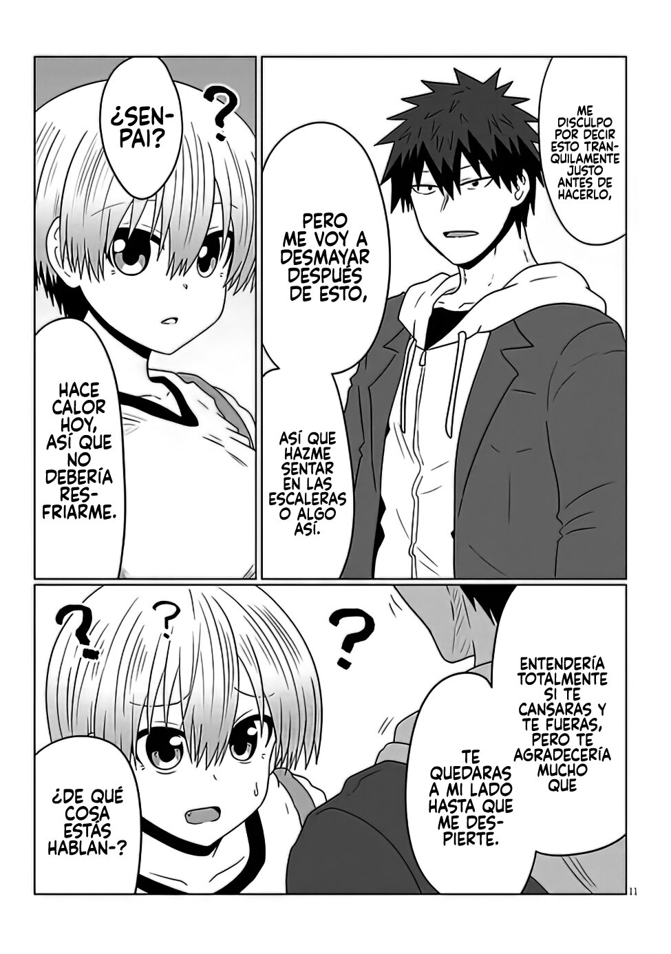 Uzaki-chan wa Asobitai! Capitulo 93 página 13