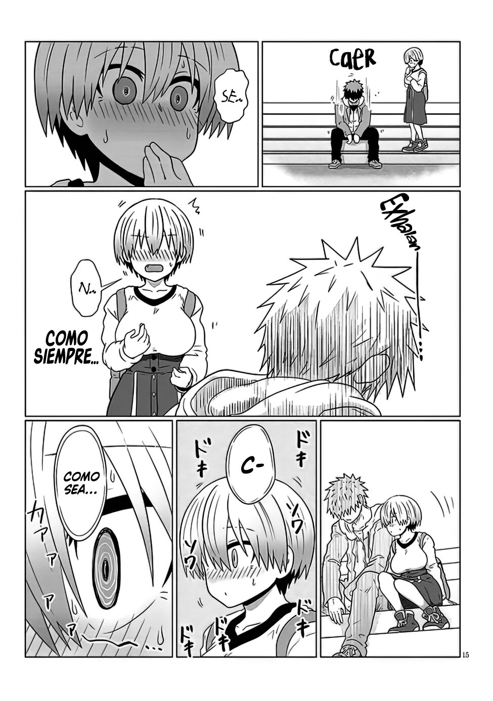 Uzaki-chan wa Asobitai! Capitulo 93 página 16