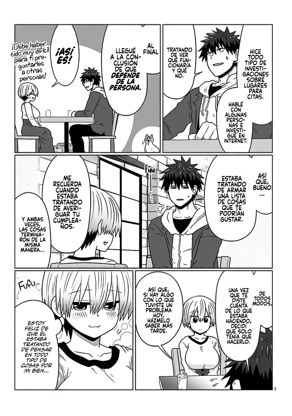 Uzaki-chan wa Asobitai! Capitulo 93 página 5
