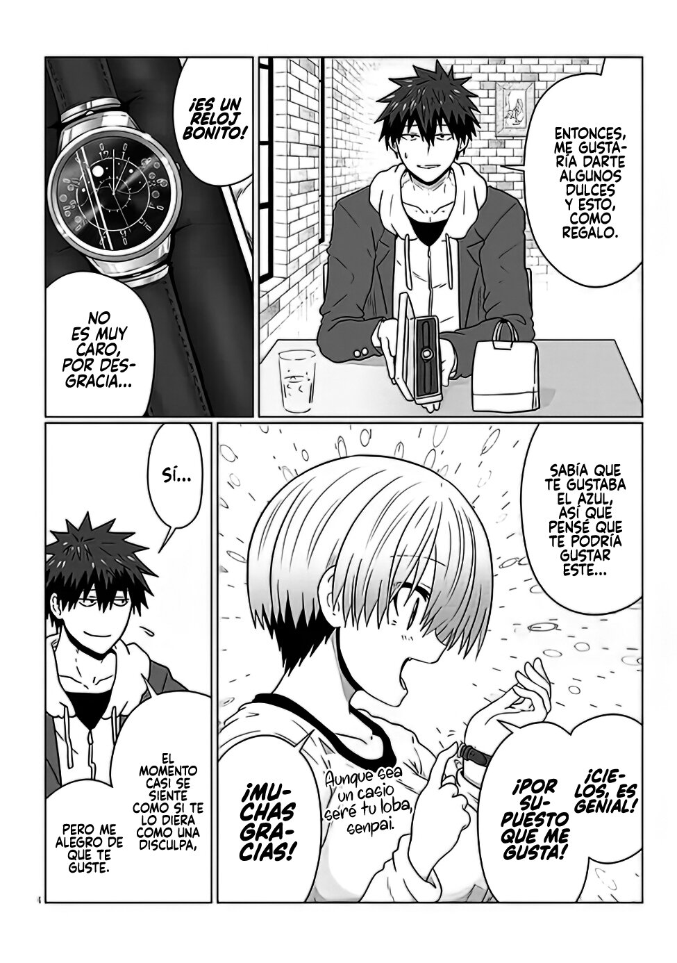 Uzaki-chan wa Asobitai! Capitulo 93 página 6