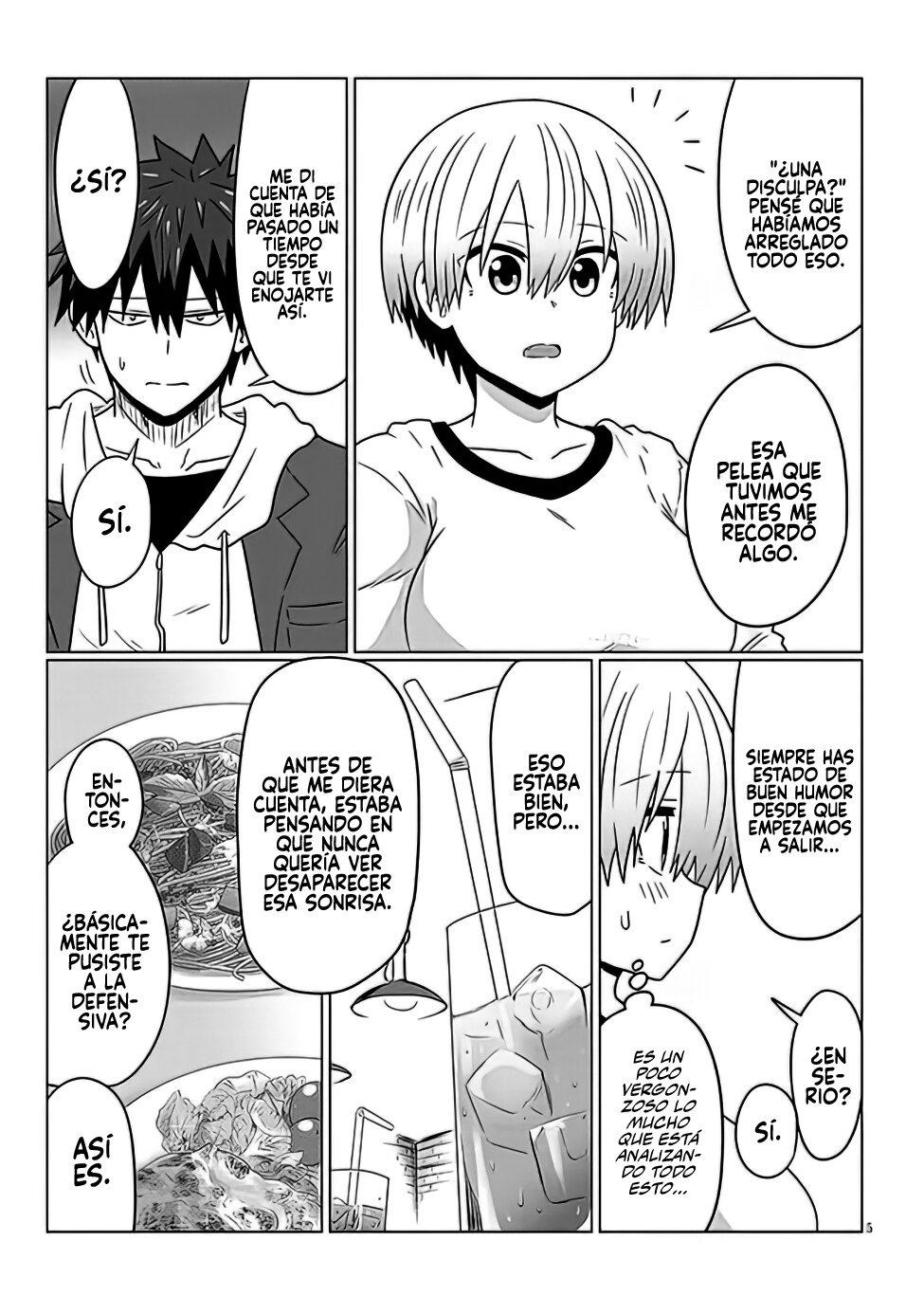 Uzaki-chan wa Asobitai! Capitulo 93 página 7