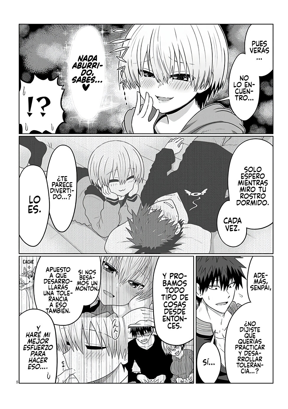 Uzaki-chan wa Asobitai! Capitulo 94 página 10