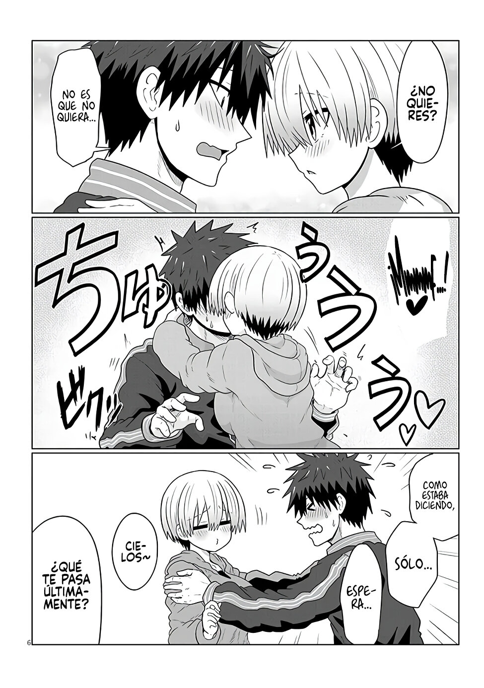 Uzaki-chan wa Asobitai! Capitulo 94 página 8