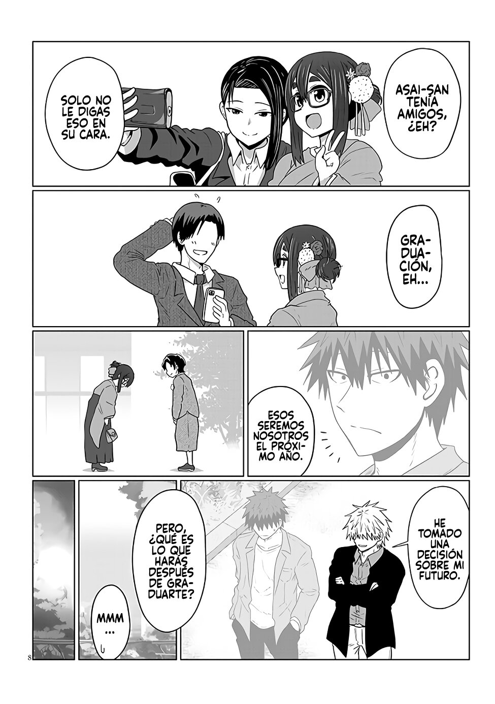 Uzaki-chan wa Asobitai! Capitulo 95 página 10