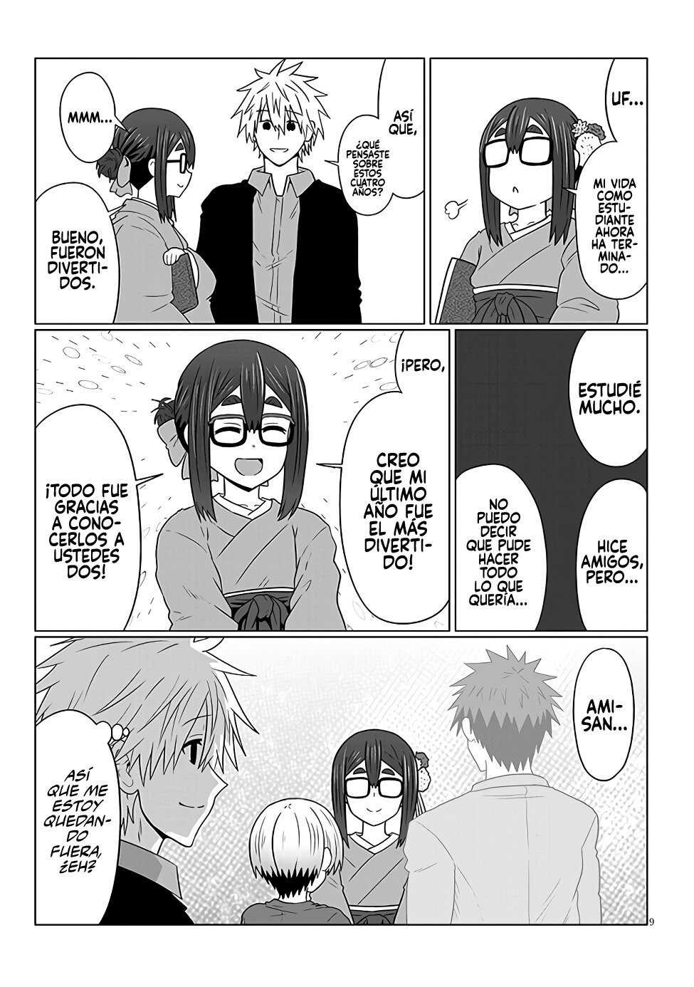 Uzaki-chan wa Asobitai! Capitulo 95 página 11