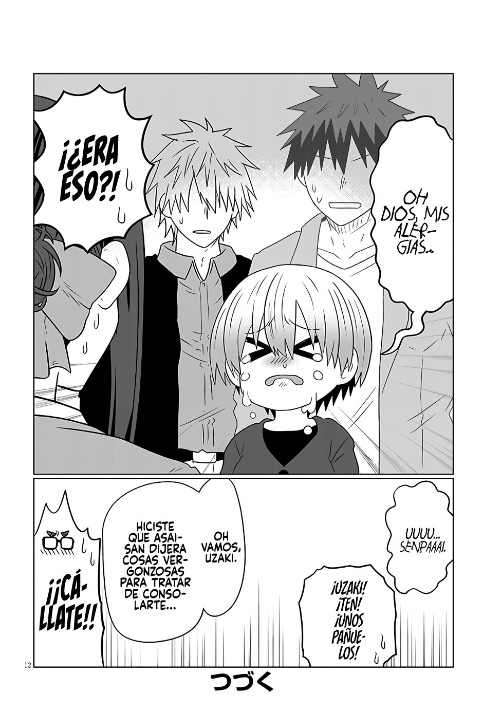 Uzaki-chan wa Asobitai! Capitulo 95 página 14