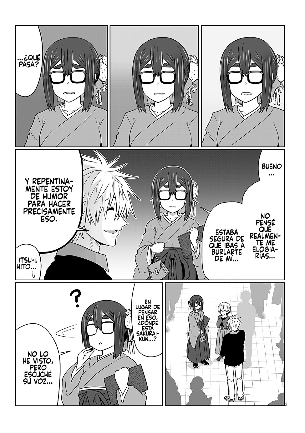 Uzaki-chan wa Asobitai! Capitulo 95 página 5