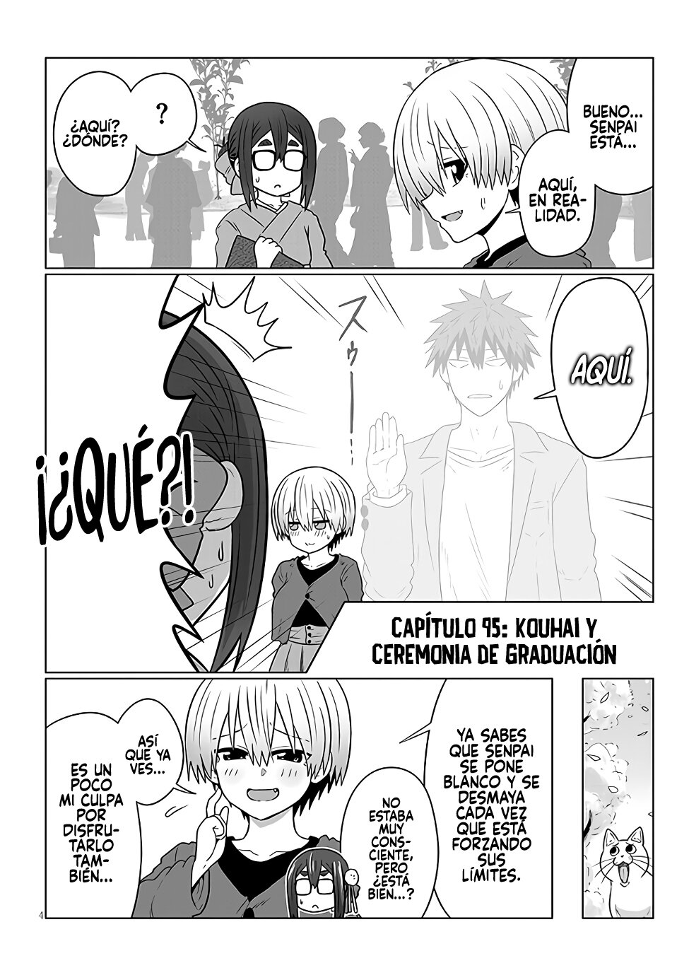 Uzaki-chan wa Asobitai! Capitulo 95 página 6