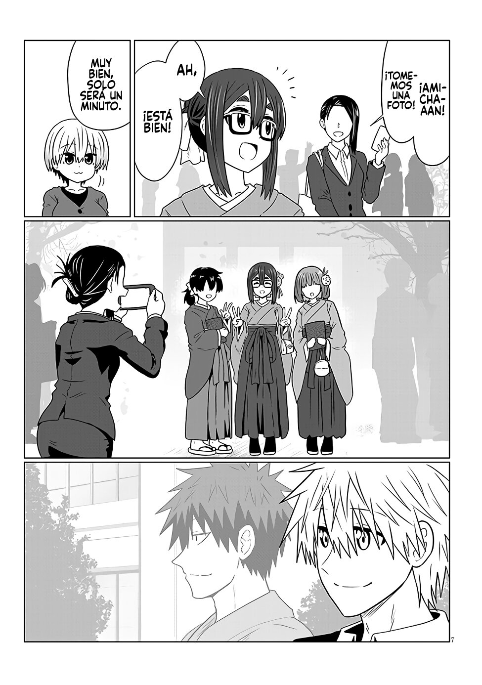 Uzaki-chan wa Asobitai! Capitulo 95 página 9
