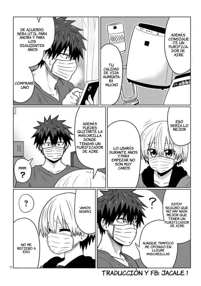 Uzaki-chan wa Asobitai! Capitulo 96: Kouhai y la fiebre del heno. página 10