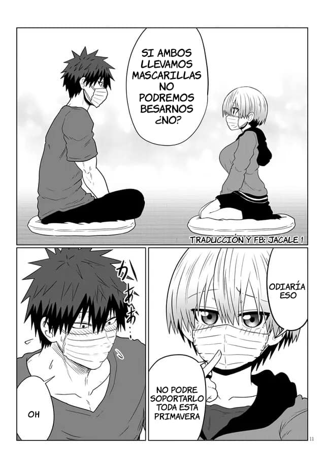 Uzaki-chan wa Asobitai! Capitulo 96: Kouhai y la fiebre del heno. página 11