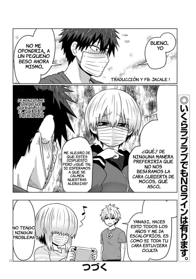 Uzaki-chan wa Asobitai! Capitulo 96: Kouhai y la fiebre del heno. página 12