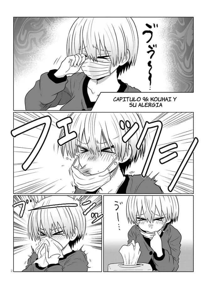 Uzaki-chan wa Asobitai! Capitulo 96: Kouhai y la fiebre del heno. página 2