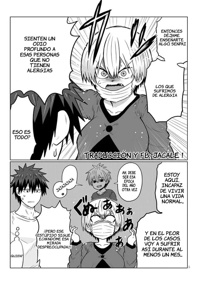 Uzaki-chan wa Asobitai! Capitulo 96: Kouhai y la fiebre del heno. página 5