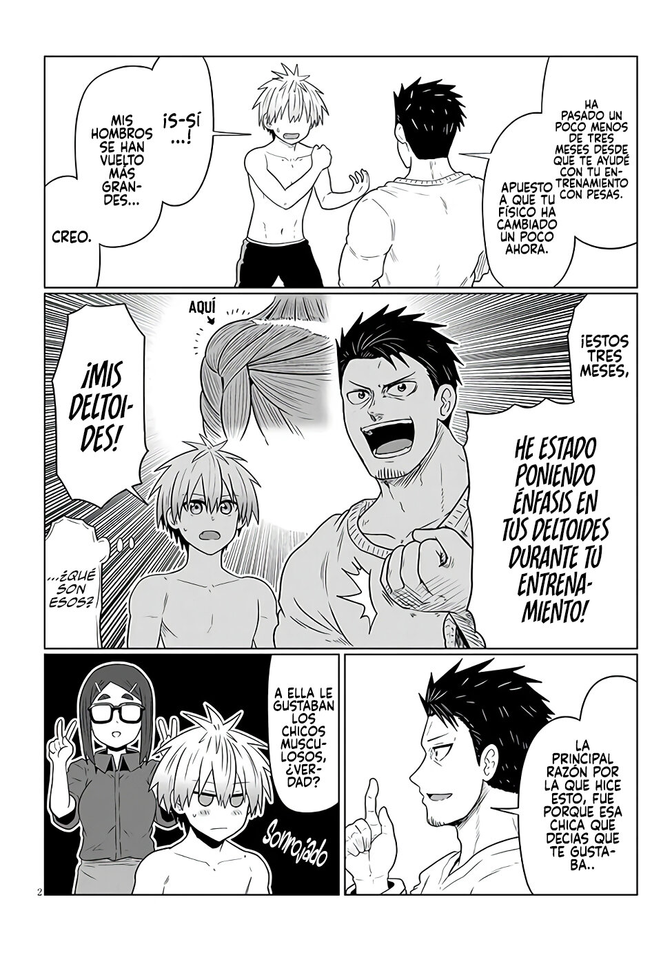 Uzaki-chan wa Asobitai! Capitulo 97 página 3